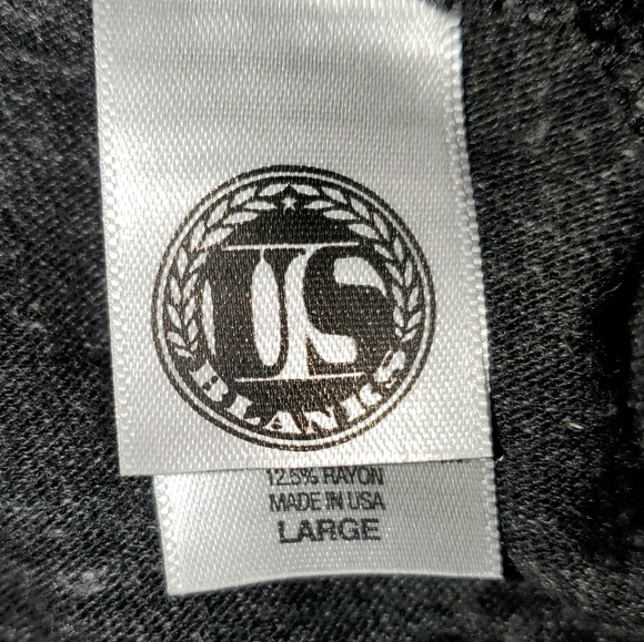 US Blanks Shirt with hood- Size Large - Picture 4 of 5